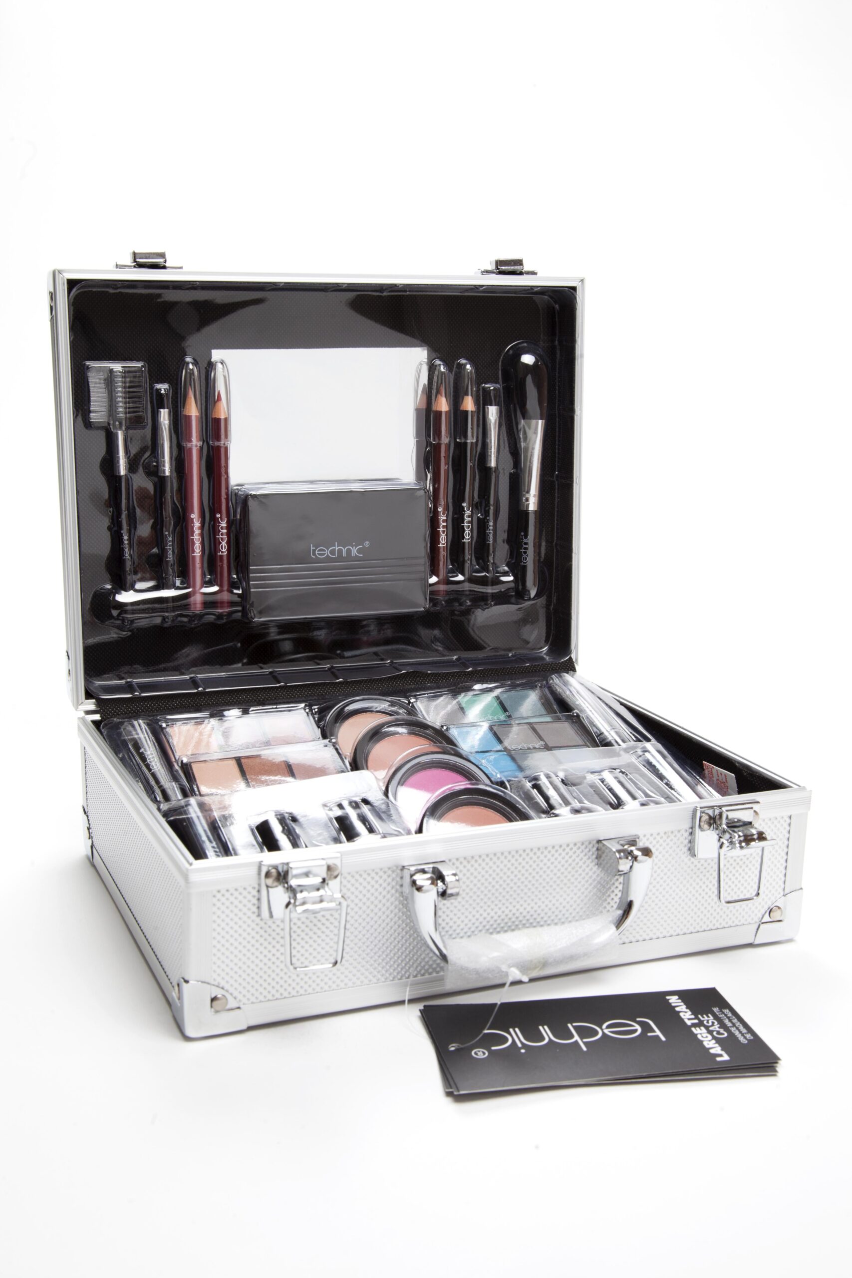 Technic Cosmetics Clear Beauty Case Large - Malette maquillage, 35
