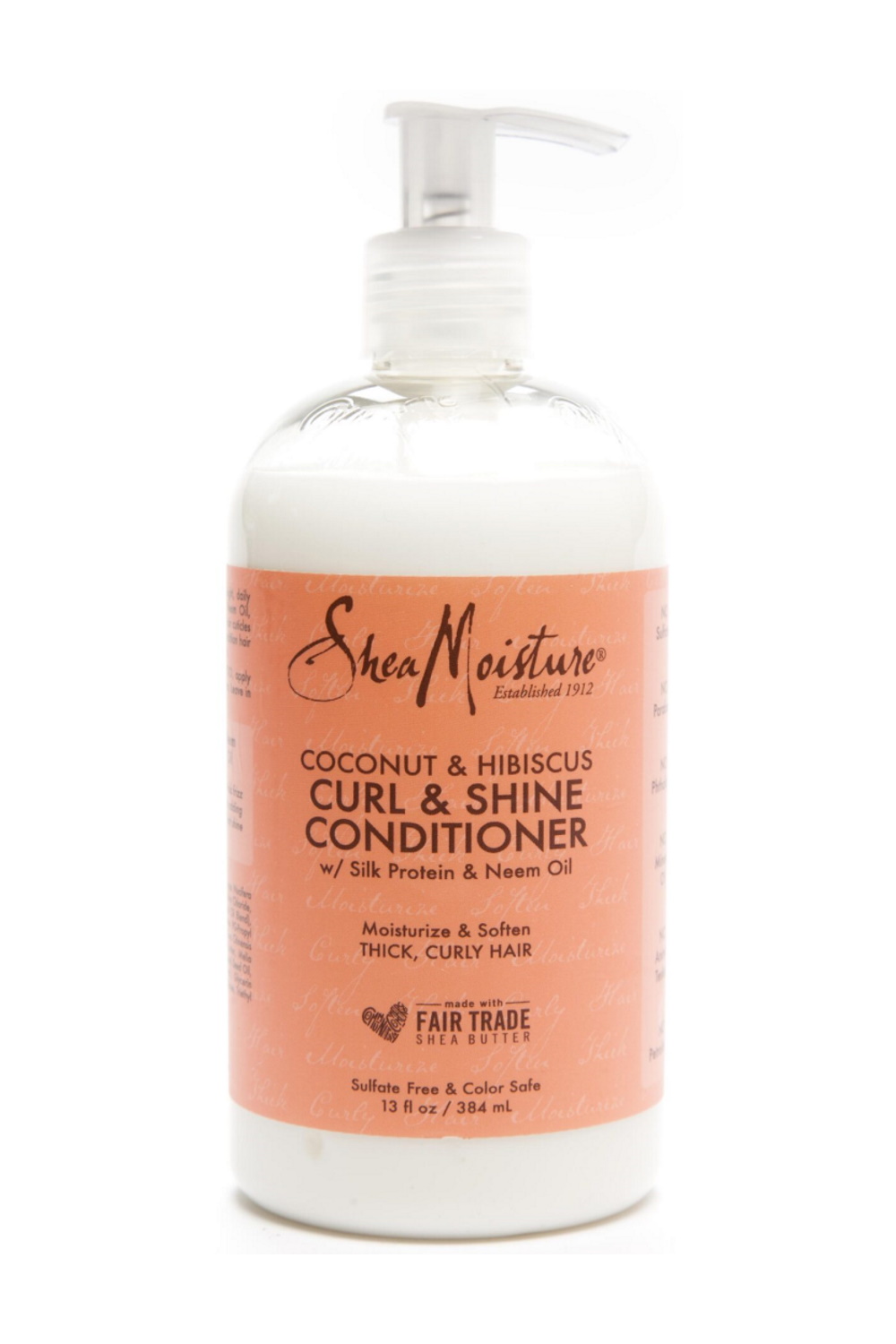 Shea Moisture Coconut & Hibiscus Curl & Shine Conditioner – Stylishcare