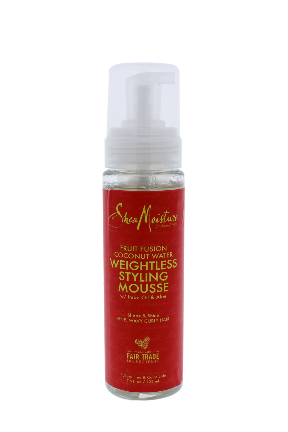 Shea moisture weightless styling deals mousse