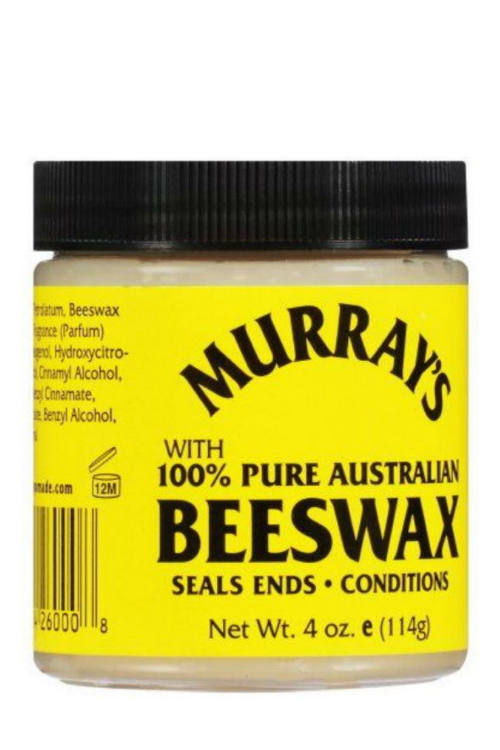 Murray's Black Beeswax with 100% Pure Australian Beeswax 4 oz.
