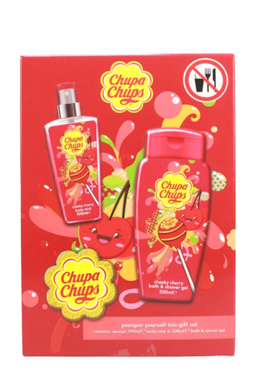 Chupa Chups Pamper Yourself Trio Gift Set - Cheeky Cherry