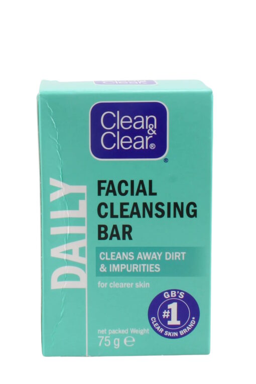 Clean & Clear Facial Cleansing Bar 75g