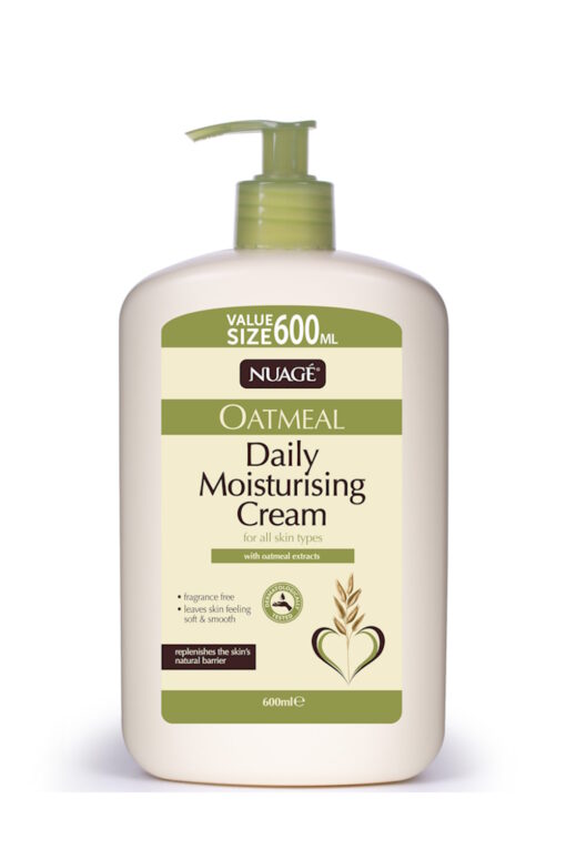 Nuage Oatmeal Daily Moisturising Cream 600ml