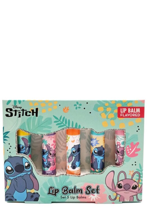 Disney Stitch Lip Balm Set - 5 Balms