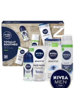 Nivea Men Totally Soothed Sensitive Skincare Routine Set