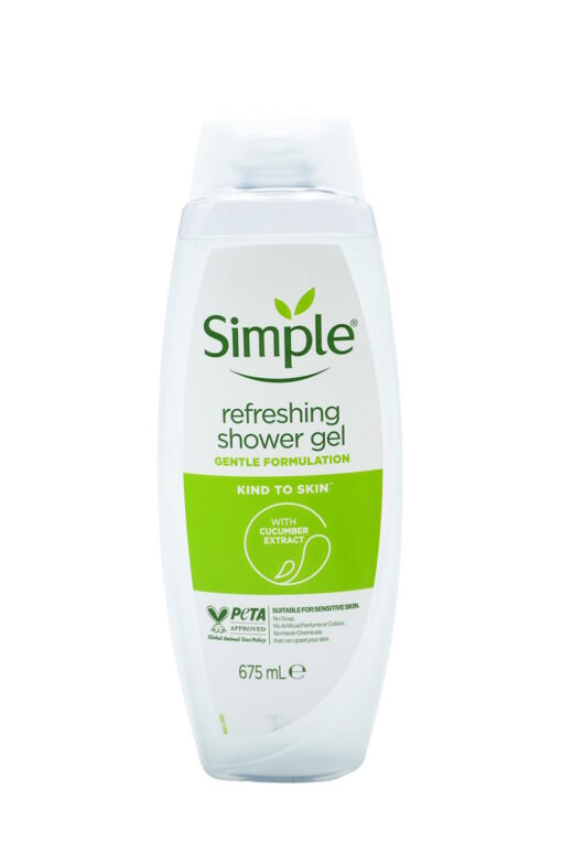 Simple Shower Gel Refreshing 675ml