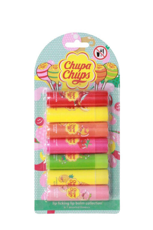 Chupa Chups Lip Balms Set - 7 pack